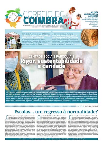 Capa Jornal Correio de Coimbra 4793 - 2 julho 2020