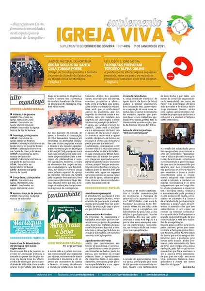 Capa Suplemento Correio de Coimbra 4816 - 7 janeiro 2020
