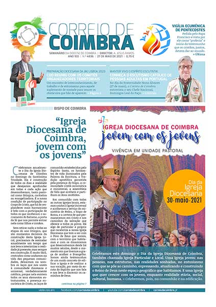 Capa Jornal Correio de Coimbra 4836 - 27 maio 2021