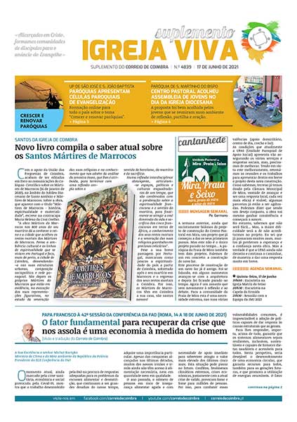 Capa Suplemento Correio de Coimbra 4839 - 17 junho 2021