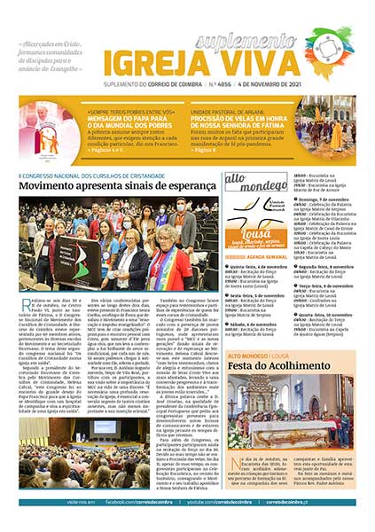 Capa Suplemento Correio de Coimbra 4856 - 4 novembro 2021