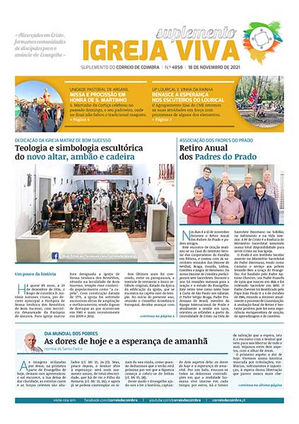 Capa Suplemento Correio de Coimbra 4858 - 18 novembro 2021