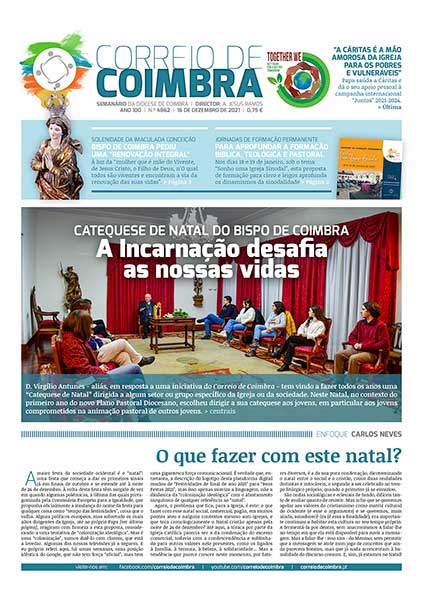 Capa Jornal Correio de Coimbra 4862 - 16 dezembro 2021