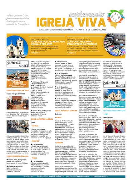 Capa Suplemento Correio de Coimbra 4864 - 6 janeiro 2022