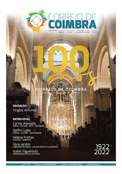 Capa Jornal Correio de Coimbra 4874 - 17 março 2022