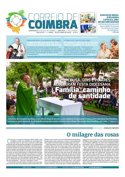 Capa Jornal Correio de Coimbra 4888 - 30 junho 2022