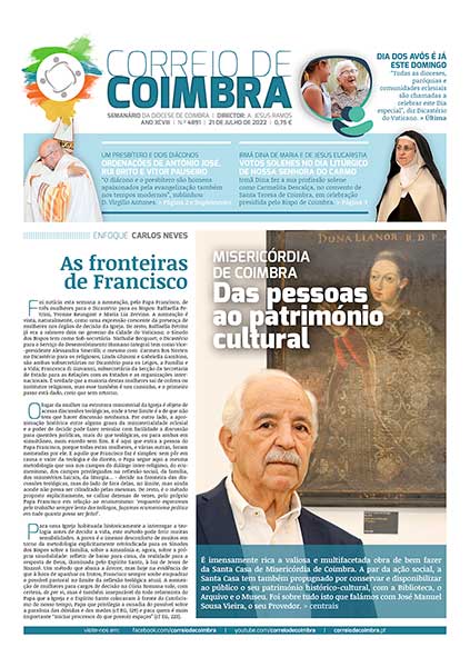Capa Jornal Correio de Coimbra 4891 - 21 julho 2022