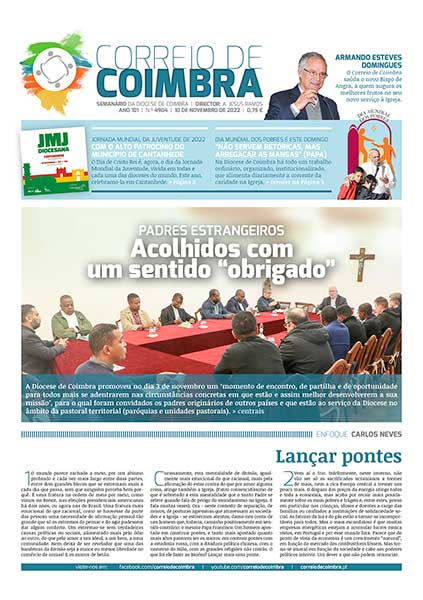 Capa Jornal Correio de Coimbra 4904 - 10 novembro 2022