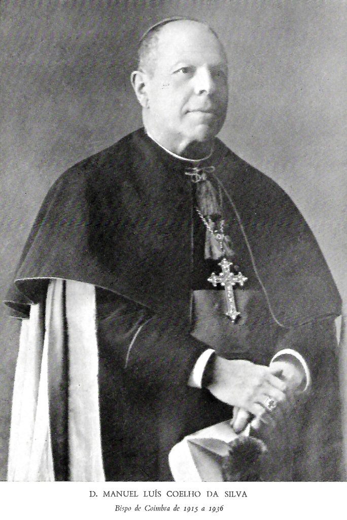 D. Manuel Luís Coelho da Silva - Bispo de Coimbra de 1915 a 1936