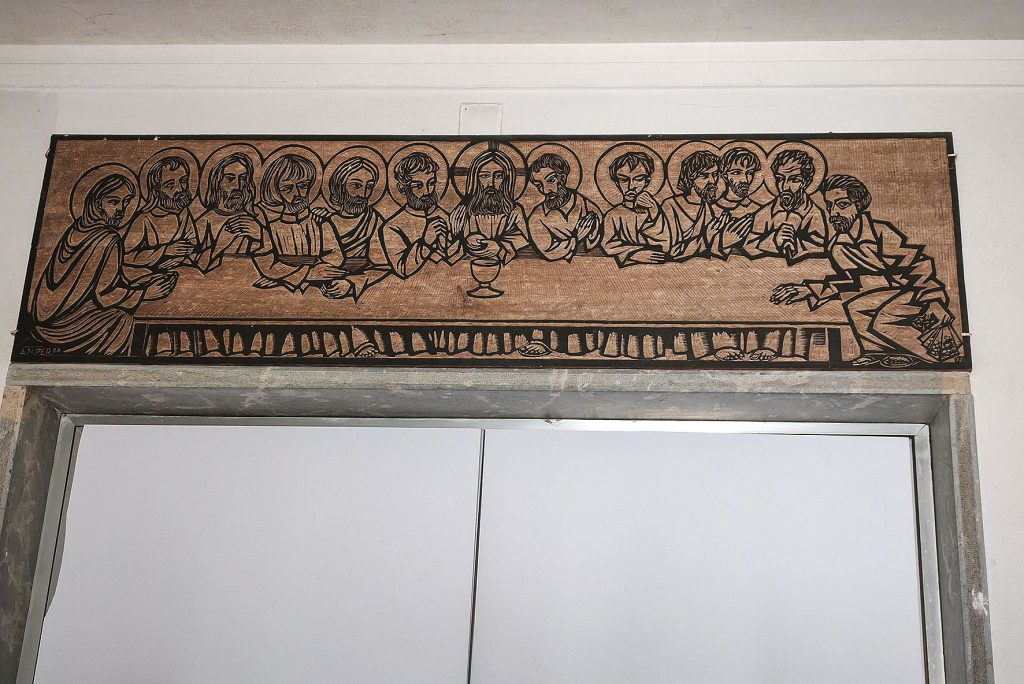 Xilogravura na Igreja de Vermoil